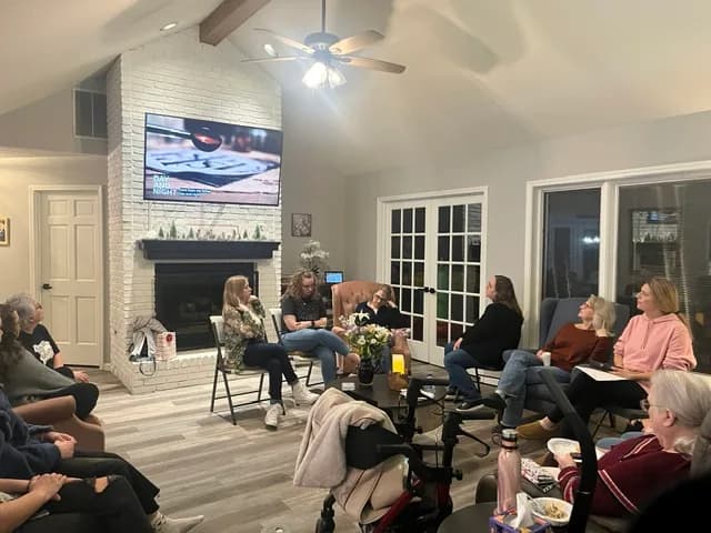Women in conversation during a One Hope women's night