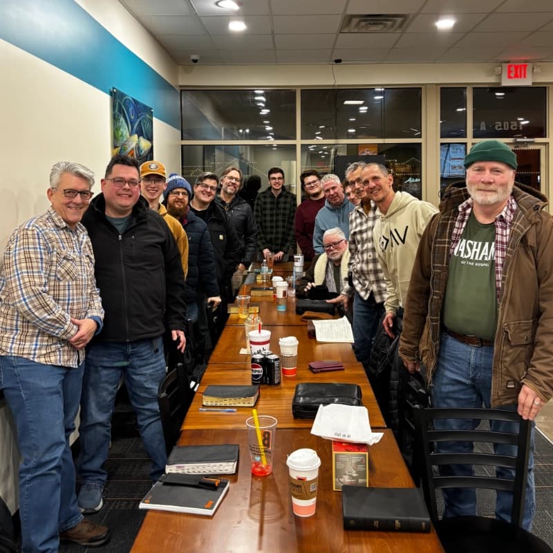 Men's group fellowship