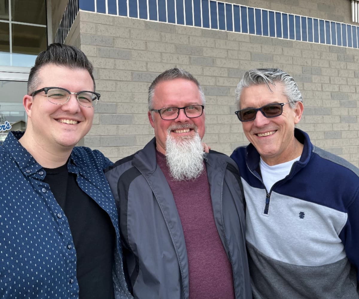 Men's group discussion